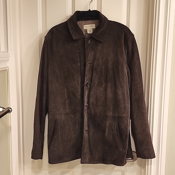 J. Crew Other - J Crew men's suede button up jacket